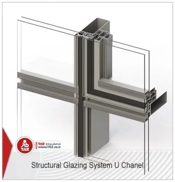 Curtain Wall View (U Chanel System)