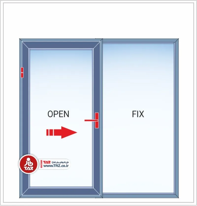 One-way lift & slide (Alo)