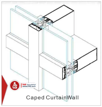 پروفیلهای کرتین وال ( گپ دار )