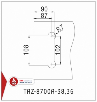 TAZ-8700A-38,36