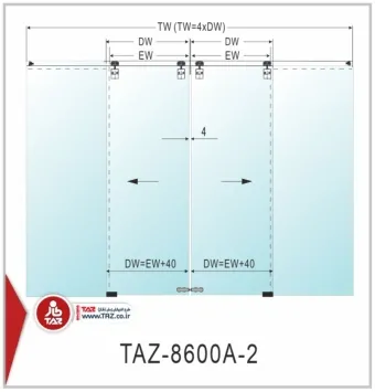 درب متحرک سری: TAZ-8600A-1