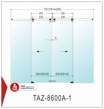 درب متحرک سری: TAZ-8600A-1
